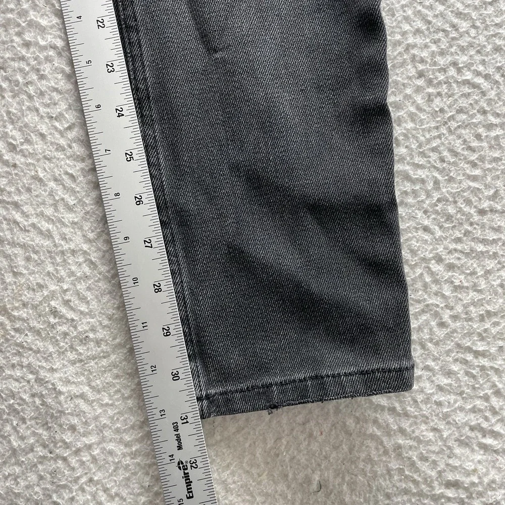 Ksubi Van Winkle Jeans Mens 33x31 Black Skinny Grunge Stretch Button Fly Surge
